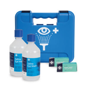 Deluxe Eyewash Station Complete in Blue TITAN Box