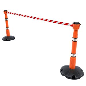 Skipper 9m Free Standing Retractable Barrier Kit - Choice of Colours
