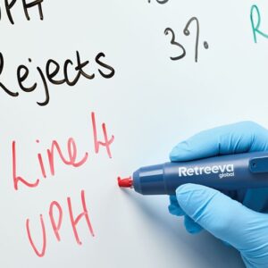 Metal Detectable Retreeva Retractable Whiteboard Pen - Choice of Ink Colour - Image 5