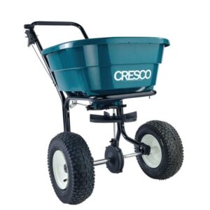 Cresco 45kg Salt Spreader - Pneumatic Wheels