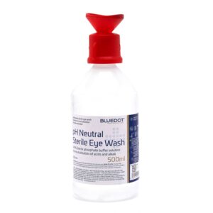 Blue Dot 500ml Chemical Eye Wash Bottle