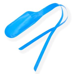 Blue Plastic Fingerstalls Size Large (10) - Image 2