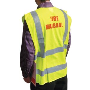 Fire Marshal Hi-Viz Waistcoat