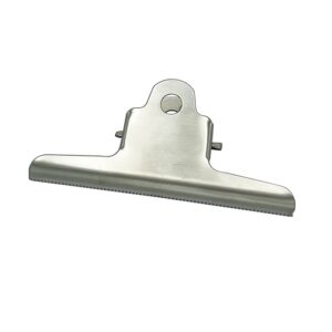 Stainless Steel Bulldog Clip 145mm - Serrated