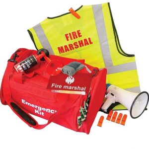 Fire Marshal Kit in Red Nylon Bag