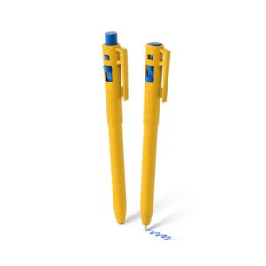 Metal Detectable Trace-It Retractable Pen - Blue Housing - Choice of Style & Ink Colour - Image 6