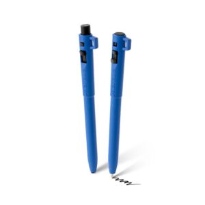 Metal Detectable Trace-It Retractable Pen - Blue Housing - Choice of Style & Ink Colour - Image 7