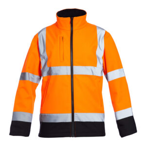 Orange High Visibility Softshell Jacket