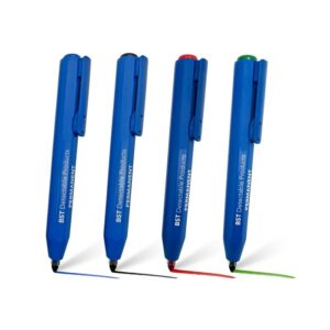 Metal Detectable & X-Ray Visible Fine Tip Retractable Permanent Marker BST Pens - Choice of Colours