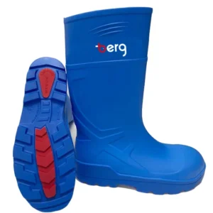 Berg Lightweight PU Safety Wellington, Blue, Sizes 4-13