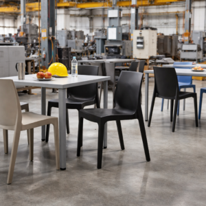Strata Chair - Indoor/Outdoor Robust Stacking Side Chair - Image 17